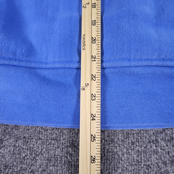 The Black Dog Hoodie Mens XS Blue Legacy Collection Dog Graphic Pullover Sweater - Picture 9 of 10